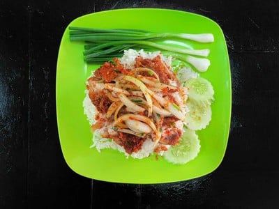 เมนูของร้าน ข้าวมันไก่ลุงอ้วนประตู109
