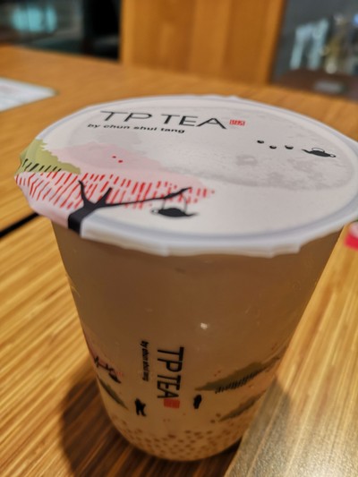 รีวิว TP TEA Central wOrld - ชานมใส่สาคูเคี้ยวลื่นๆคอ