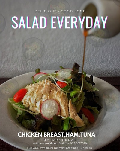 สลัดอกไก่