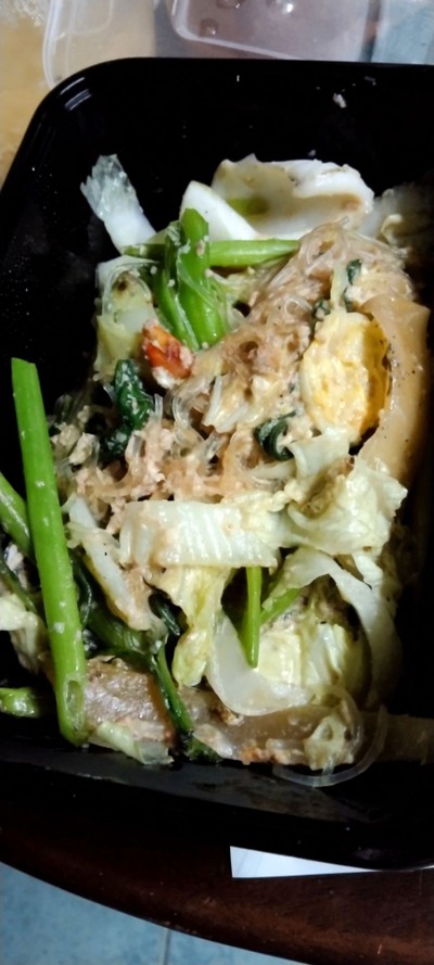 สุกี้แห้งทะเล