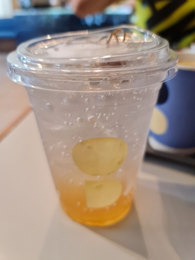 YUZU & PLUM SODA.