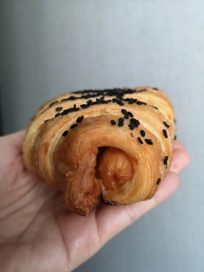 Chicken Sausage Croissant