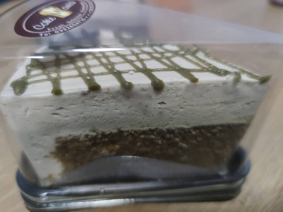 เค้กชาเขียวไส้ถั่วแดงกวน