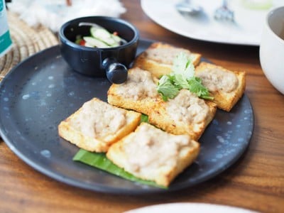 Deep Fried Pork Toast