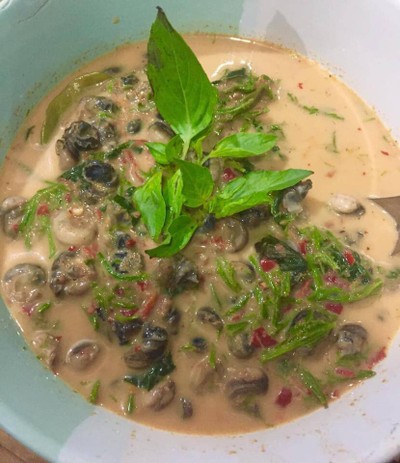 แกงคั่วหอยขม