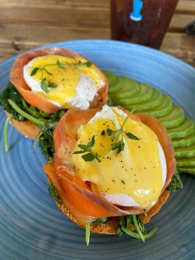 เมนูของร้าน Bluetamp Cafe ประดิษฐ์มนูธรรม