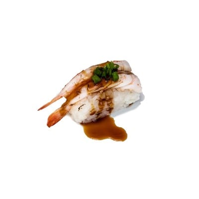 R13ซูชิกุ้งเบิร์นชีสไข่กุ้ง