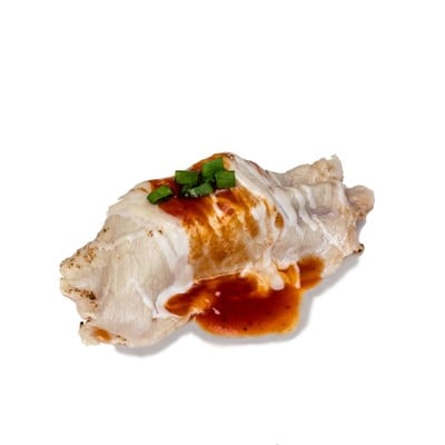 R33ซูชิสันนอกหมูเบิร์นชีสซอสหวานไข่กุ้ง