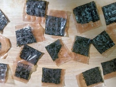 วิธีทำ แผ่นปอเปี๊ยะเวียดนาม x สาหร่าย