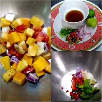 วิธีทำ ยำผลไม้ วิธีทำ ยำผลไม้