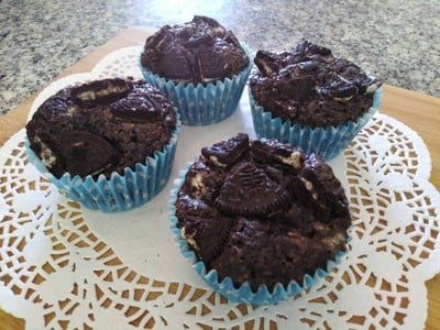 Chocolate Oreo Muffins  | ช็อคโกแลตโอรีโอ้มัฟฟิน  
