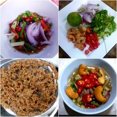 วิธีทำ ยำปลาทูฟู วิธีทำ ยำปลาทูฟู