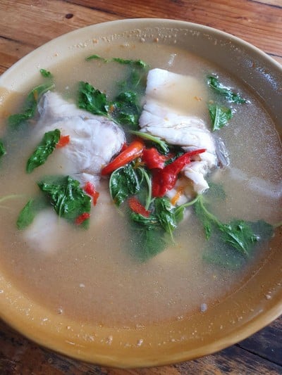 ต้มยำเนื้อปลาน้ำใส