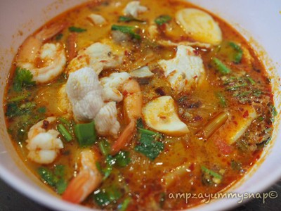 ก๋วยเตี๋ยวต้มยำทะเลน้ำข้น