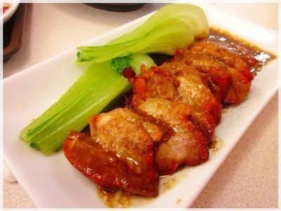 หมูแดงสับ