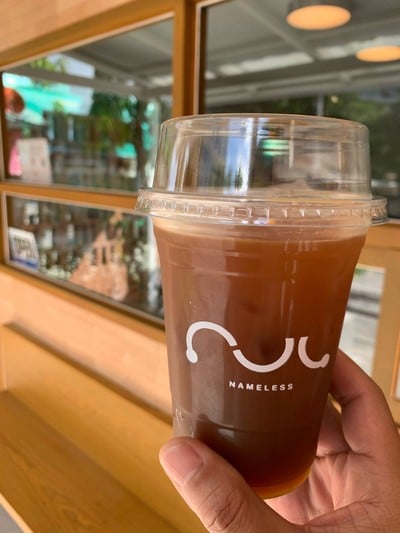 เมนูของร้าน NAMELESS Coffee