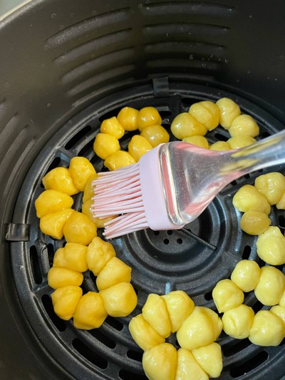 วิธีทำ โมจิริง สูตรหม้อทอดไร้น้ำมัน