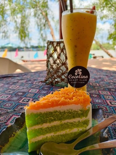 เมนูของร้าน Cocolino beach club สุราษฎร์ธานี