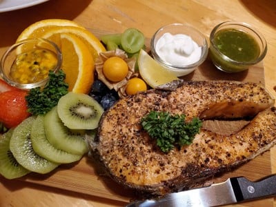 สเต๊กแซลมอล