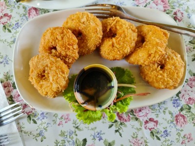 ทอดมันกุ้ง