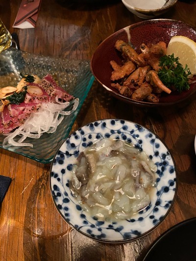 Maguro Tataki (เสต๊กปลาโอญี่ปุ่น)