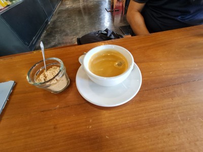 ลาเต้ร้อน
