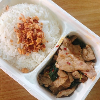 ข้าวกะเพราหมูนุ่ม สูตรคุณแม่