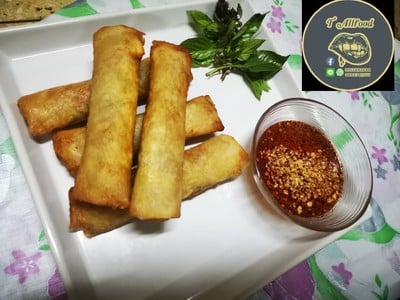 ปอเปี๊ยะทอด (สูตรชาววัง)  #TAllfood 
👍การันตรีความอร่อย