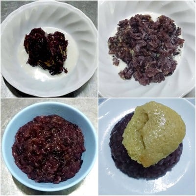 วิธีทำ ข้าวเหนียวดำหน้าสังขยา วิธีทำ ข้าวเหนียวดำหน้าสังขยา