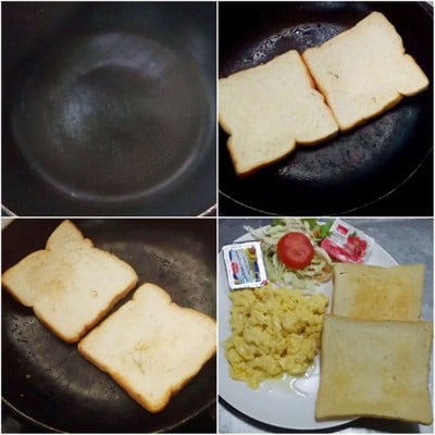 วิธีทำ ไข่คนขนมปัง วิธีทำ ไข่คนขนมปัง