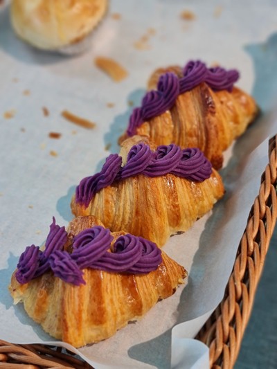 ครัวซองมันม่วง