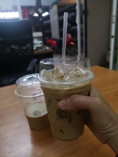 คาปูชิโน่เย็น