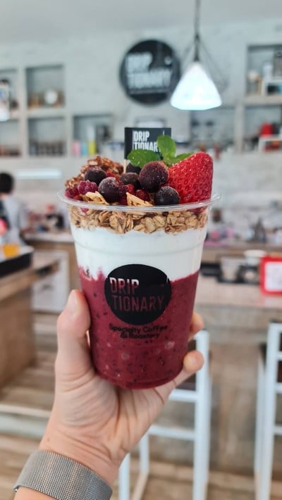 เมนูของร้าน Driptionary ดริปชันนารี