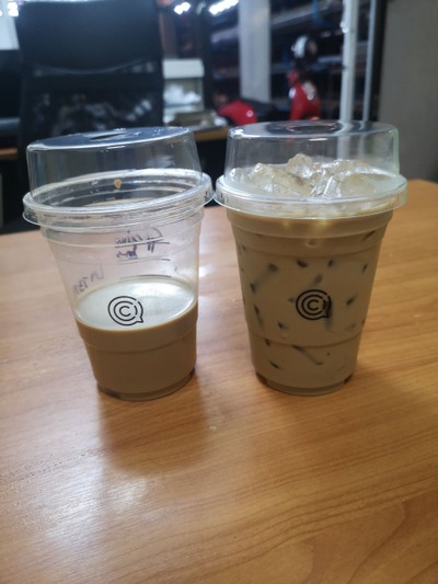 คาปูชิโน่เย็น