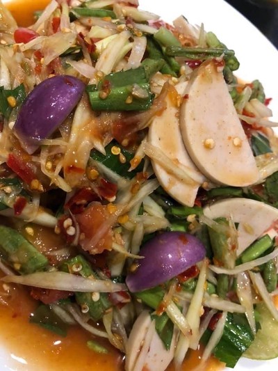 ตำหมูยอ