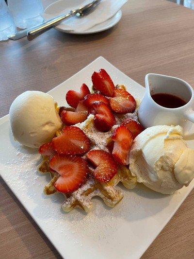 Strawberry Waffle