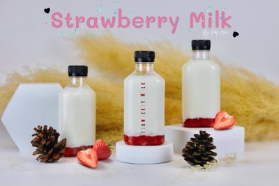 นมสดสตอเบอรี่