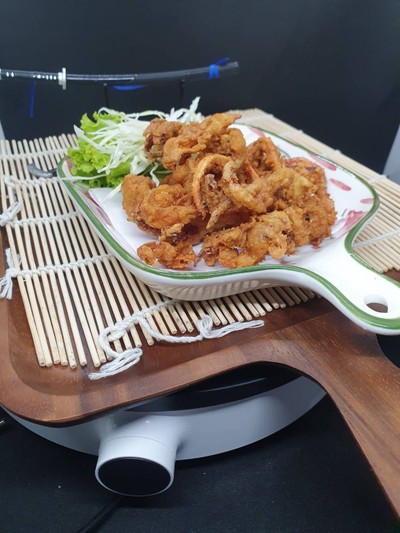หมึกชุบแป้งทอด