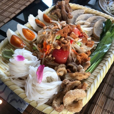 ส้มตำไทยวาซาบิ