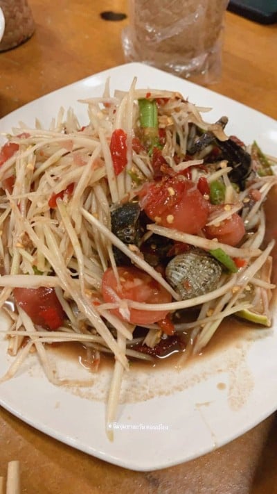 ตำปูปลาร้าหอยแครง