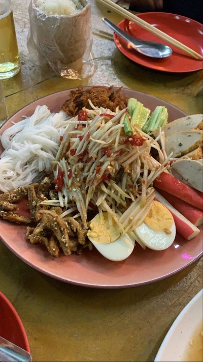 ตำถาดปูปลาร้า