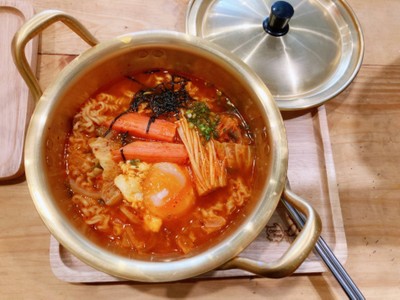 บะหมี่เกาหลี ใส่ไข่