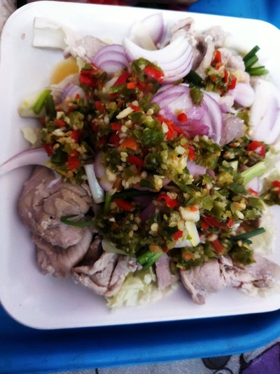 ยำเนื้อขาลาย