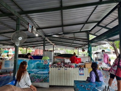 หน้าร้าน ส้มตำเจ๊เอียง