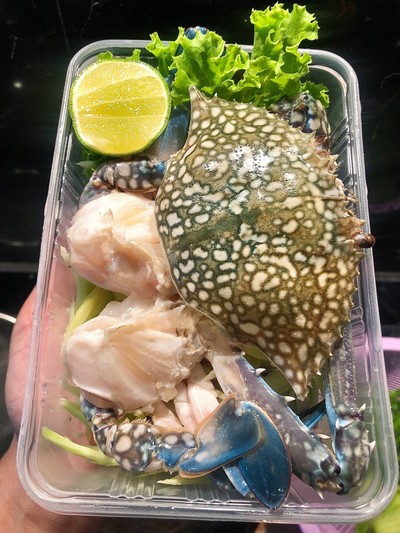 ยำมะม่วงปูม้า