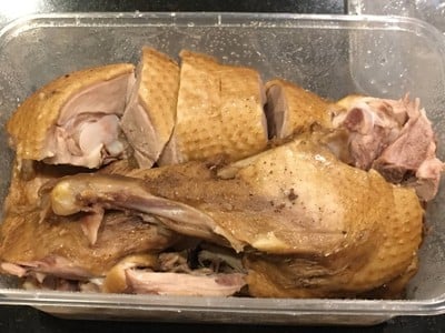 เป็ดพะโล้ ชุดกลาง (ครึ่งตัว)