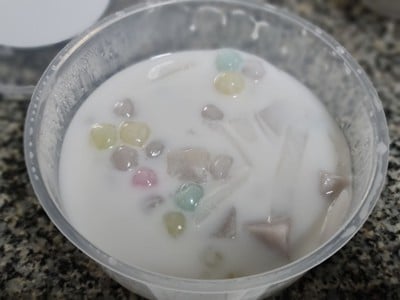 บัวลอยเผือก-Taro balls