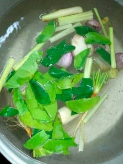 วิธีทำ ต้มยำปลากระพงน้ำข้น