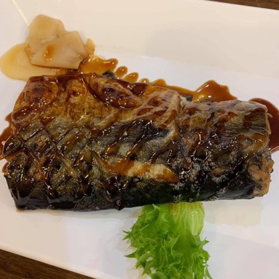 ปลาซาบะย่างซีอิ้ว