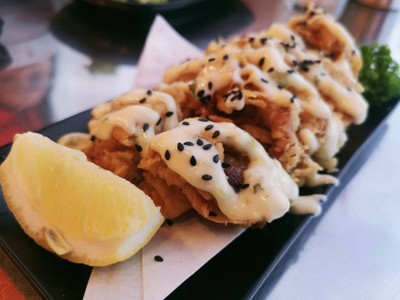 ไก่ทอดซอสเลม่อน.